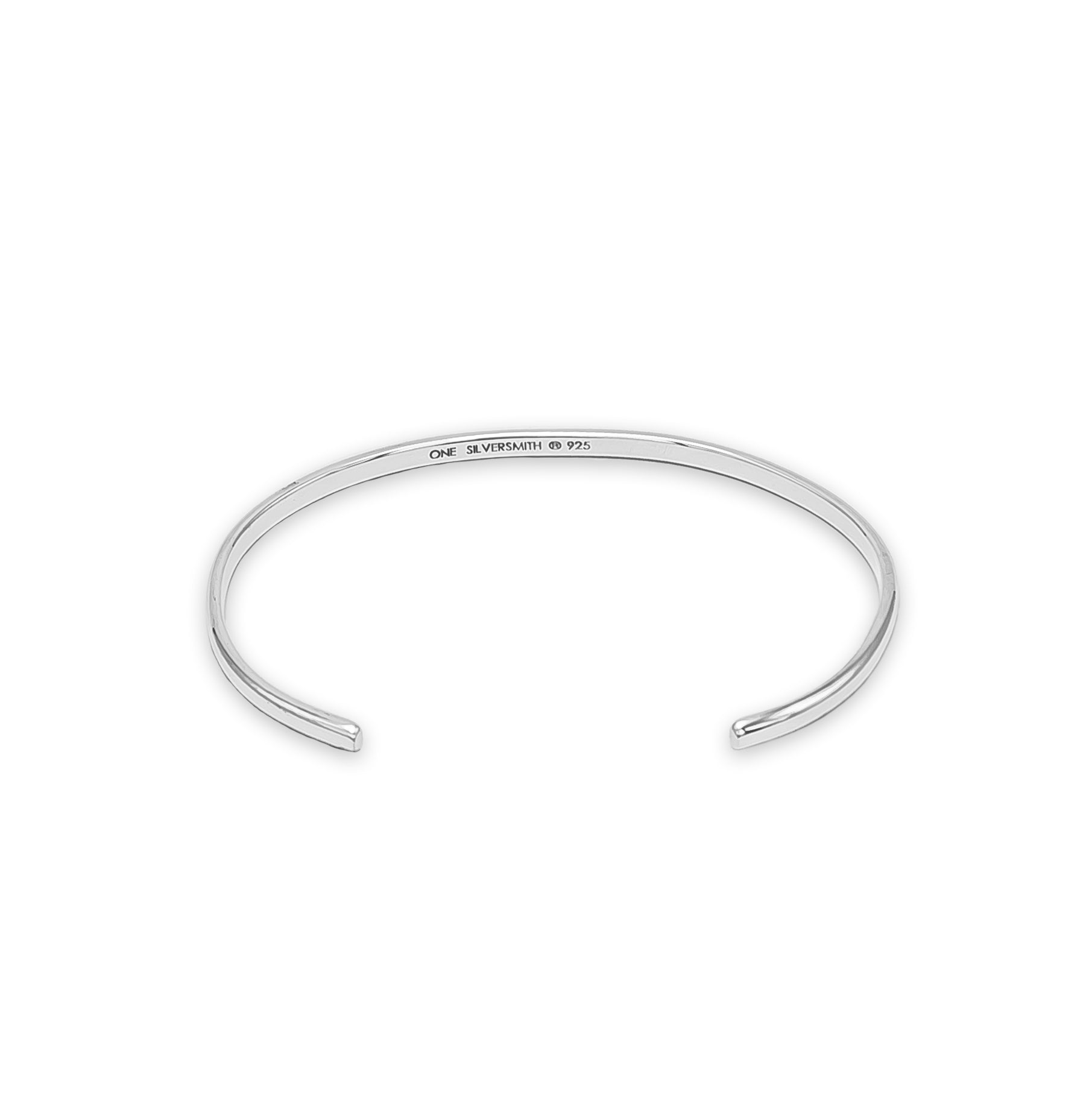 Link Cuff 3mm 》 Pulsera plata 925