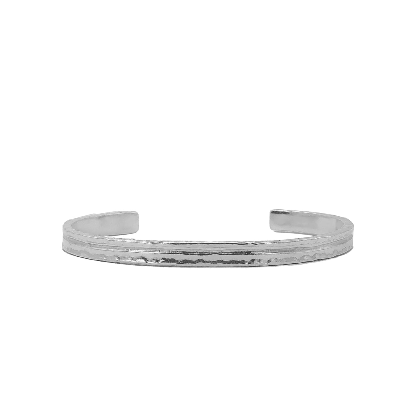 Trace Cuff 》Pulsera plata 999