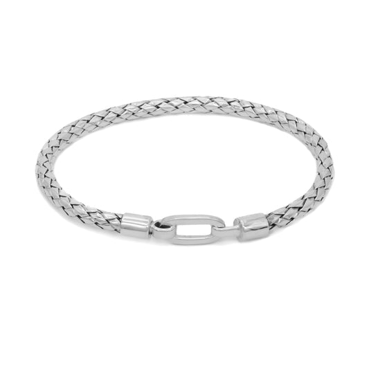 Weave-Xum Bracelet 》Pulsera plata 950