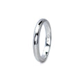 Argolla lisa en plata 050 hecha a mano por One Silversmith
