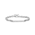 Fusion Bracelet 》Pulsera plata 999