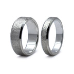 Contour Ring 》Anillo Plata 950 Texturizada