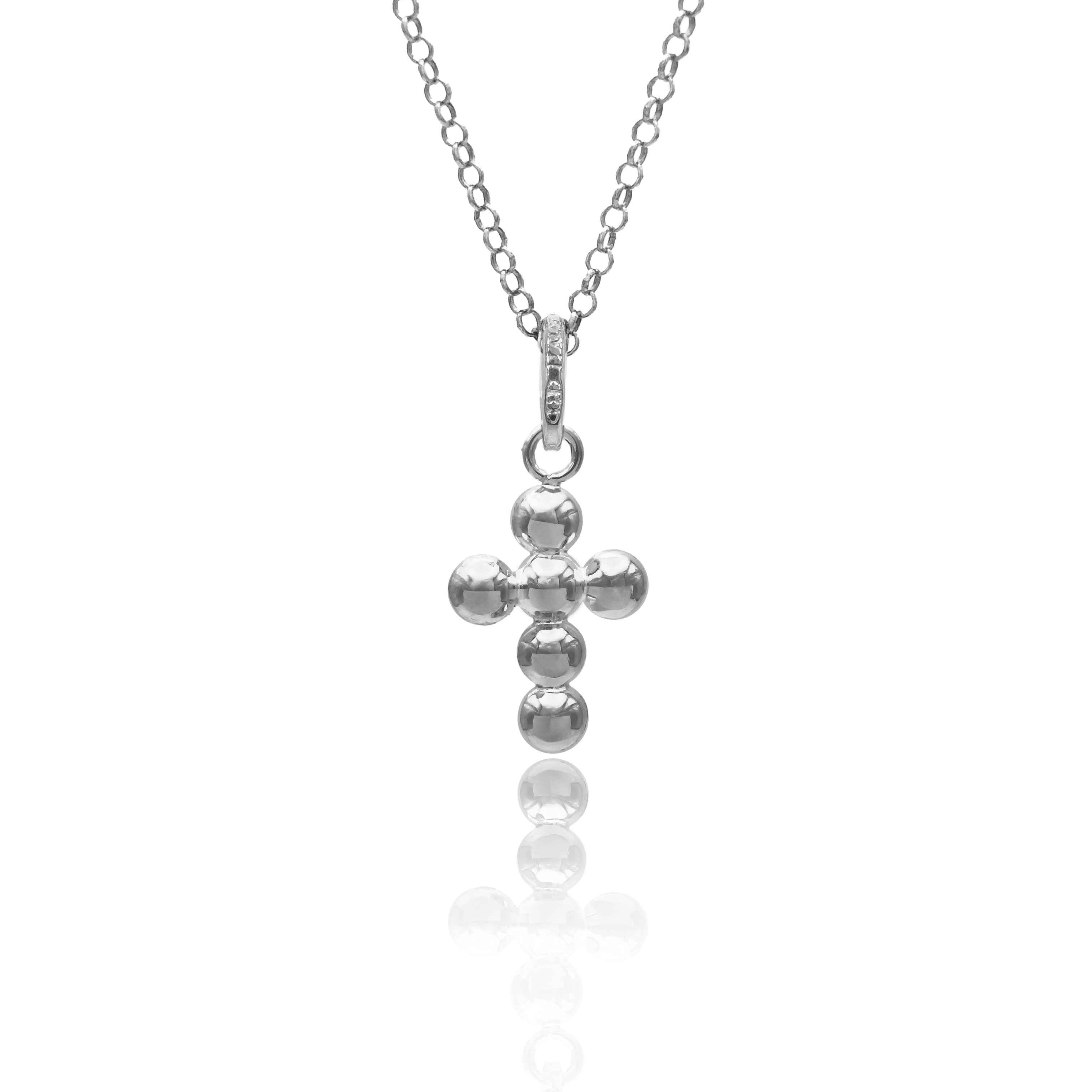 Aura Nodus 》Dije cruz plata 925