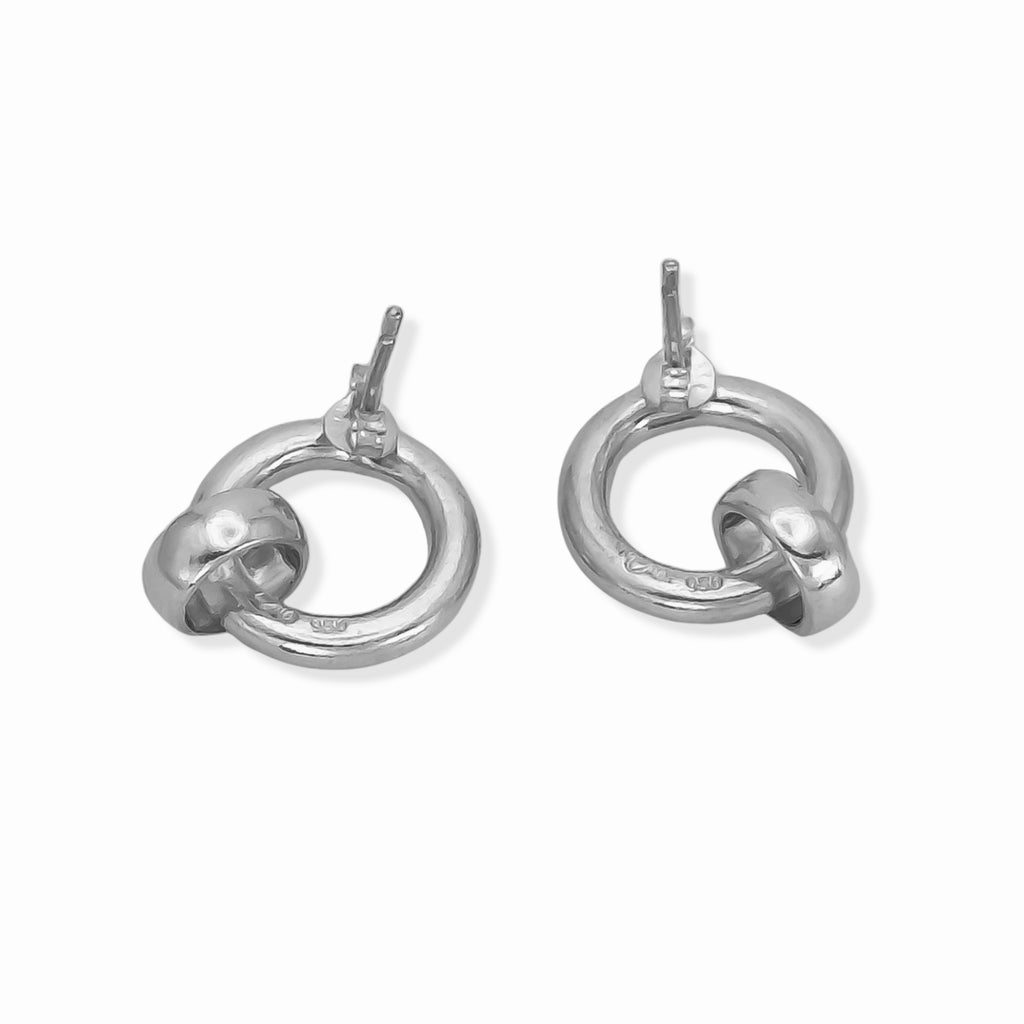 Loop Hoops》Aretes plata 950