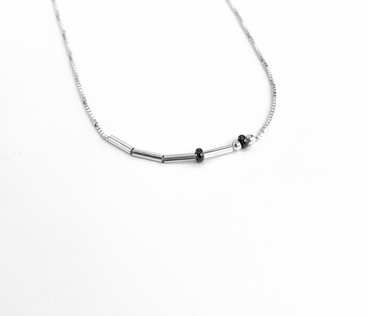 Morse Chain 》Cadena Plata 925