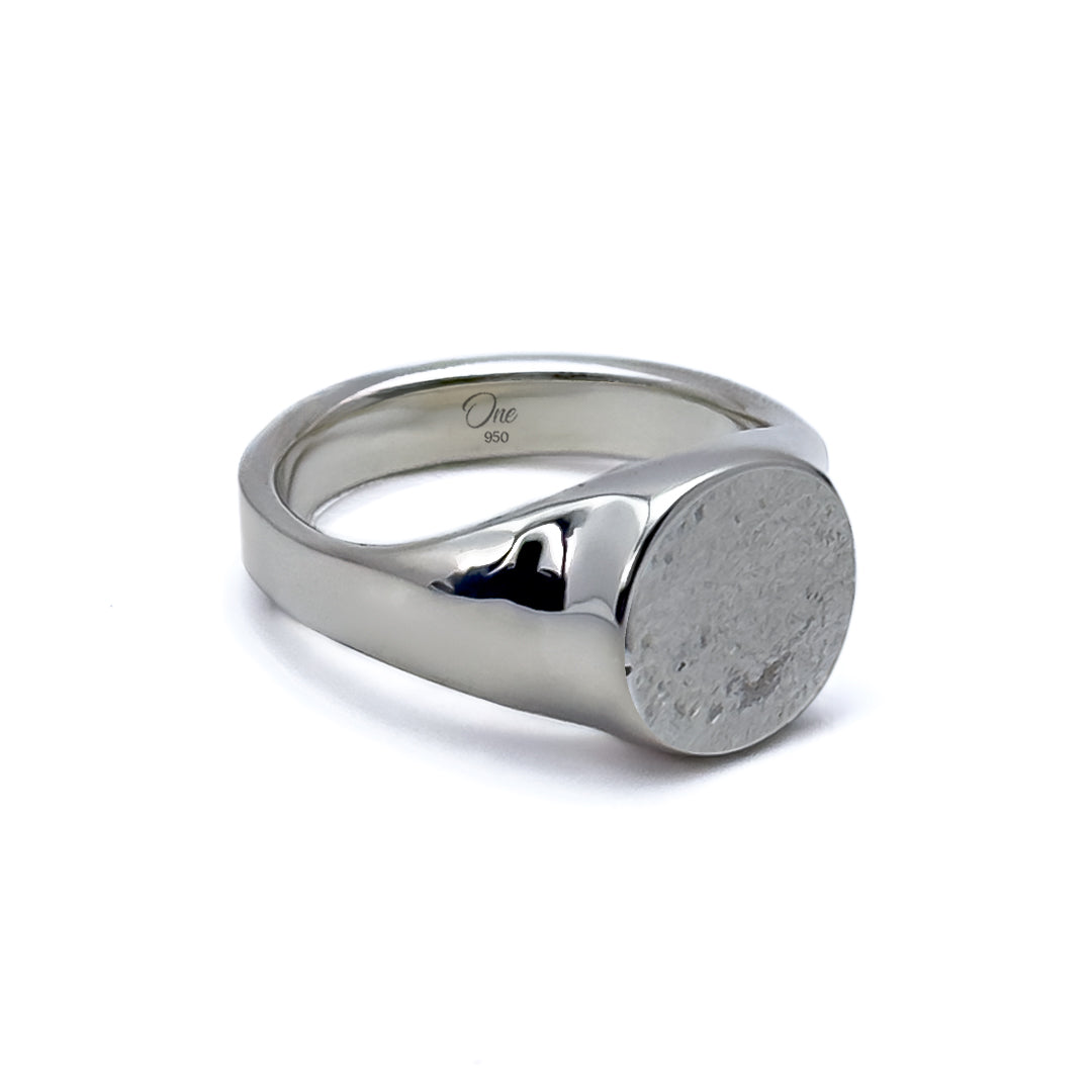 Halo Seal Ring 》Sello Plata 950