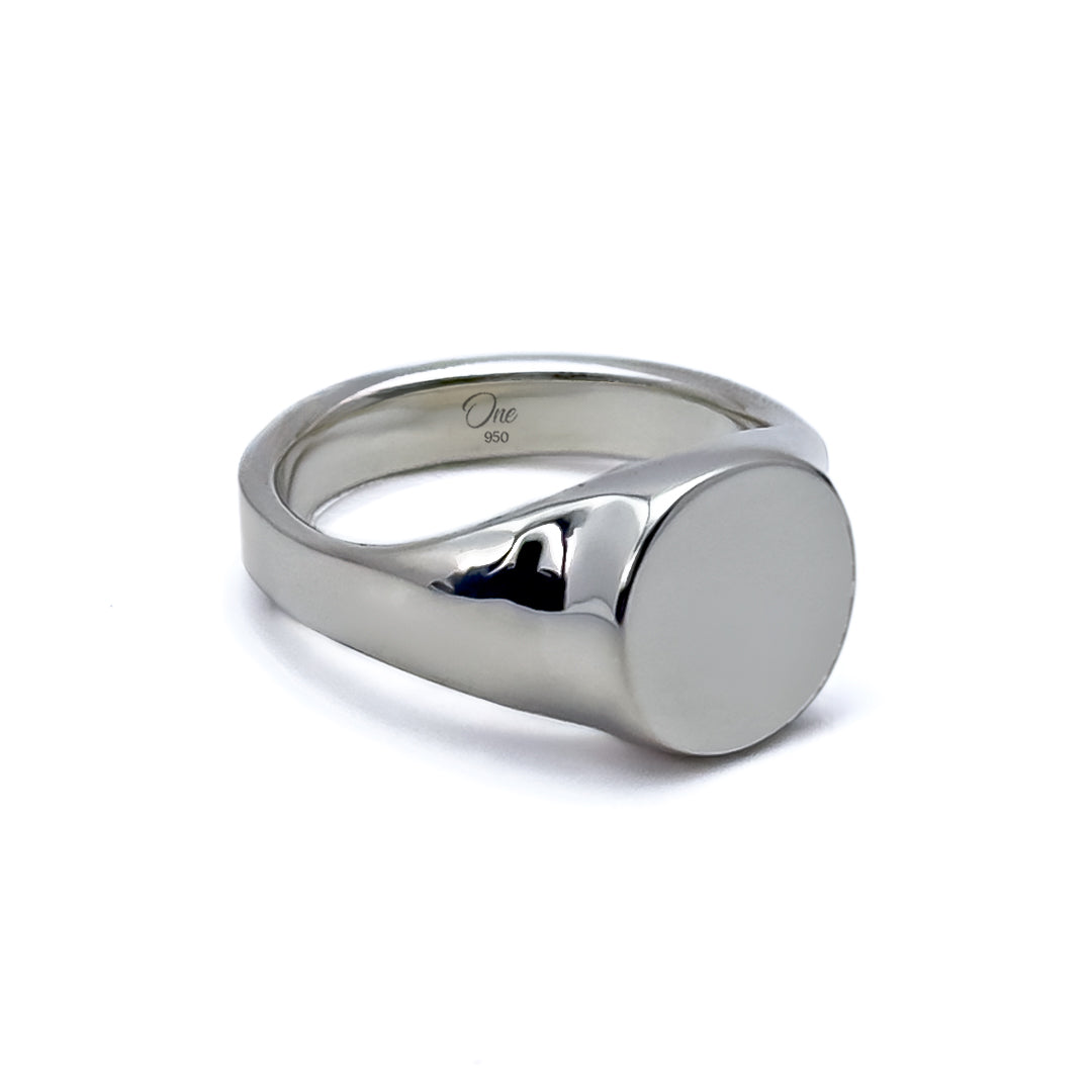 Halo Seal Ring 》Sello Plata 950