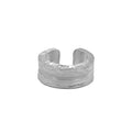 Trace 6 mm 》 Earcuff plata 999