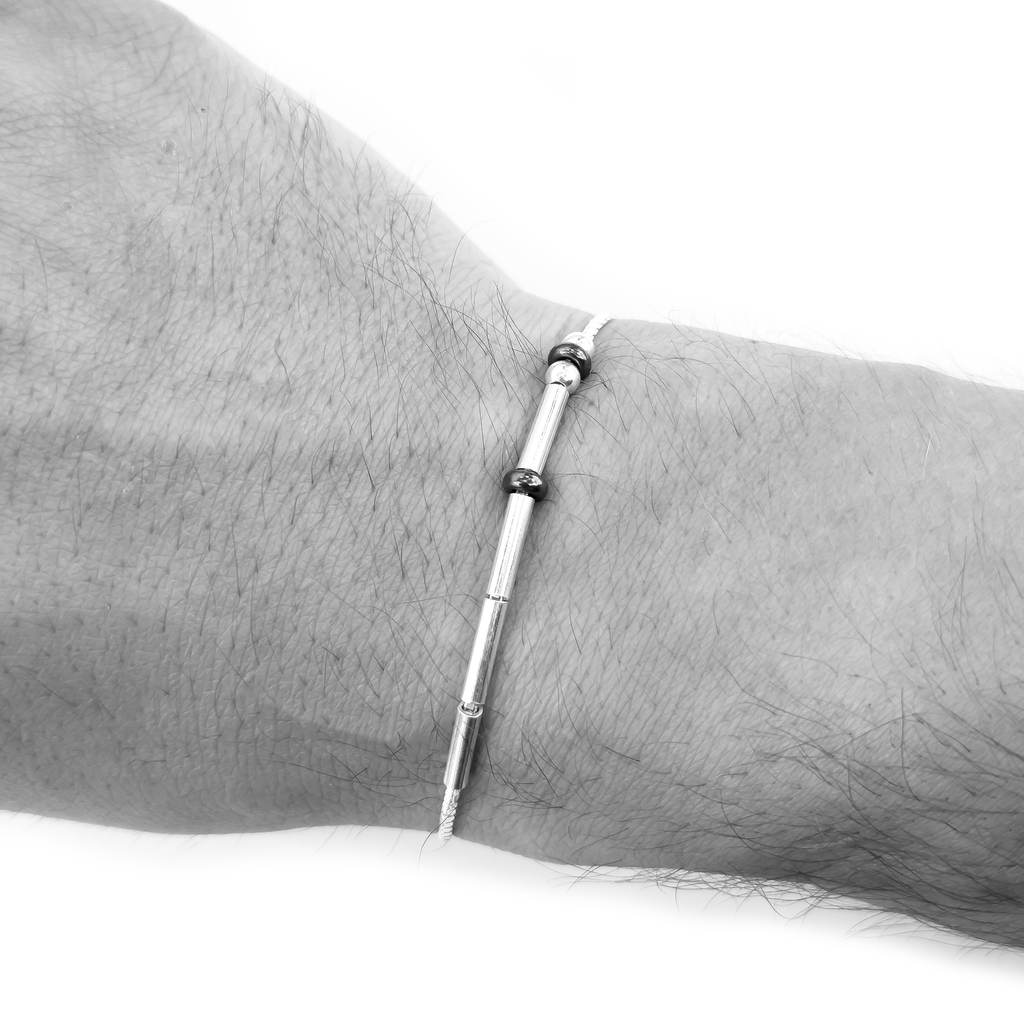 Morse Bracelet 》Pulsera Plata 925