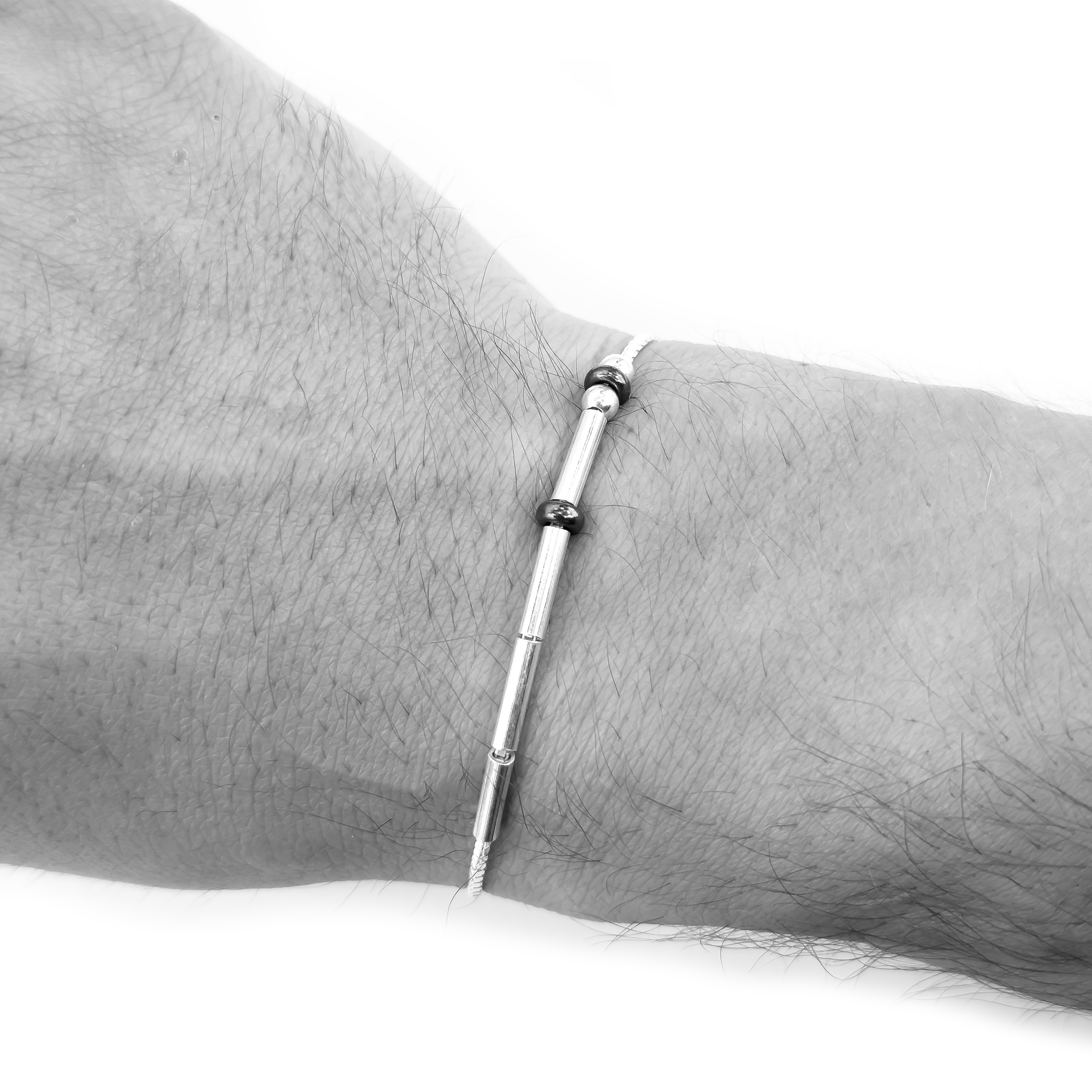 Morse Bracelet 》Pulsera Plata 925