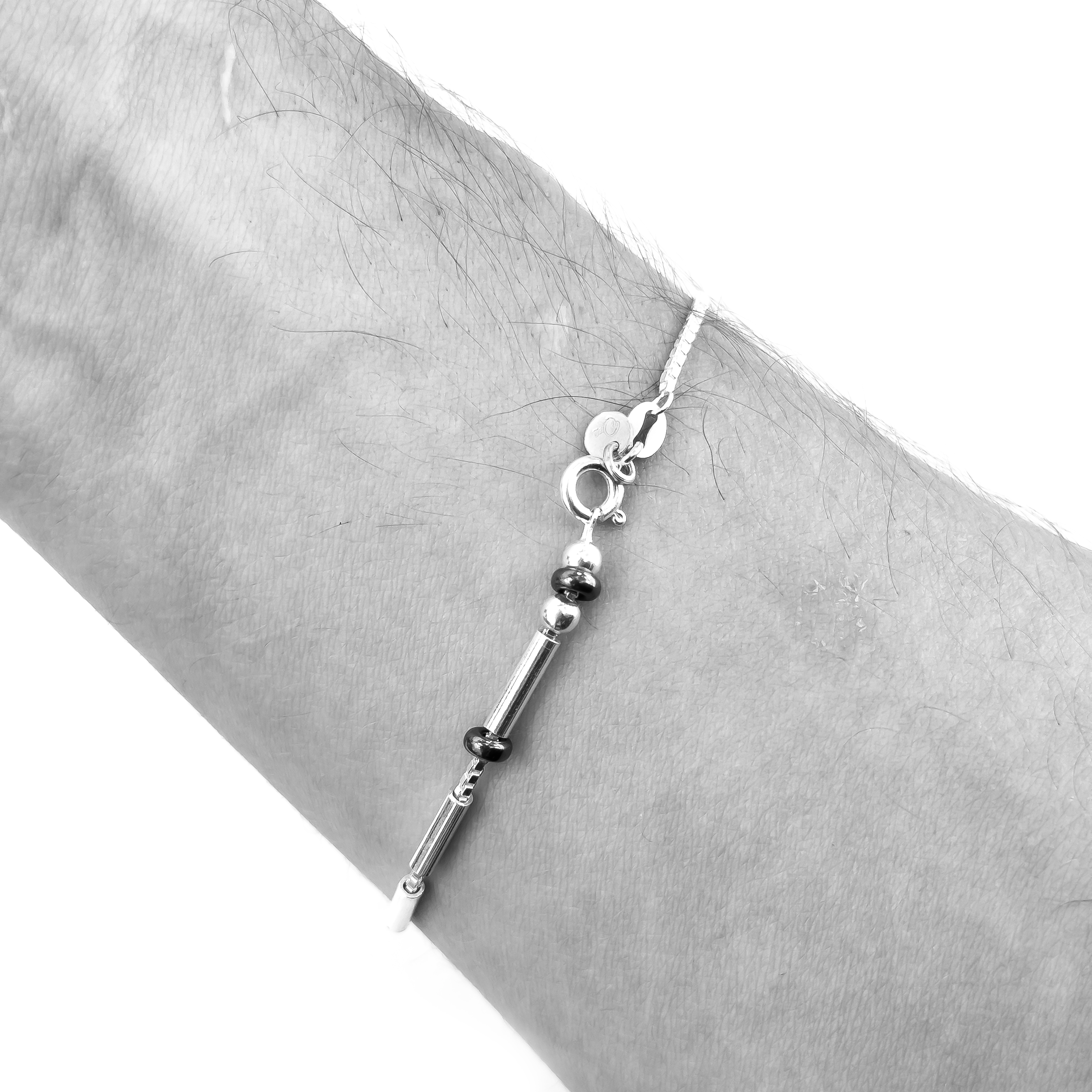Morse Bracelet 》Pulsera Plata 925