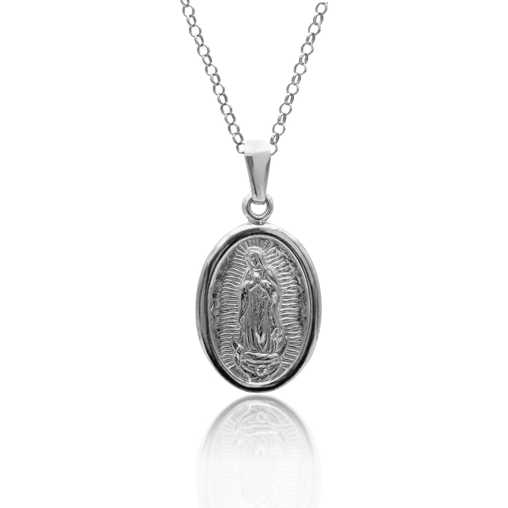 Guadalupe 》Virgen Plata 925