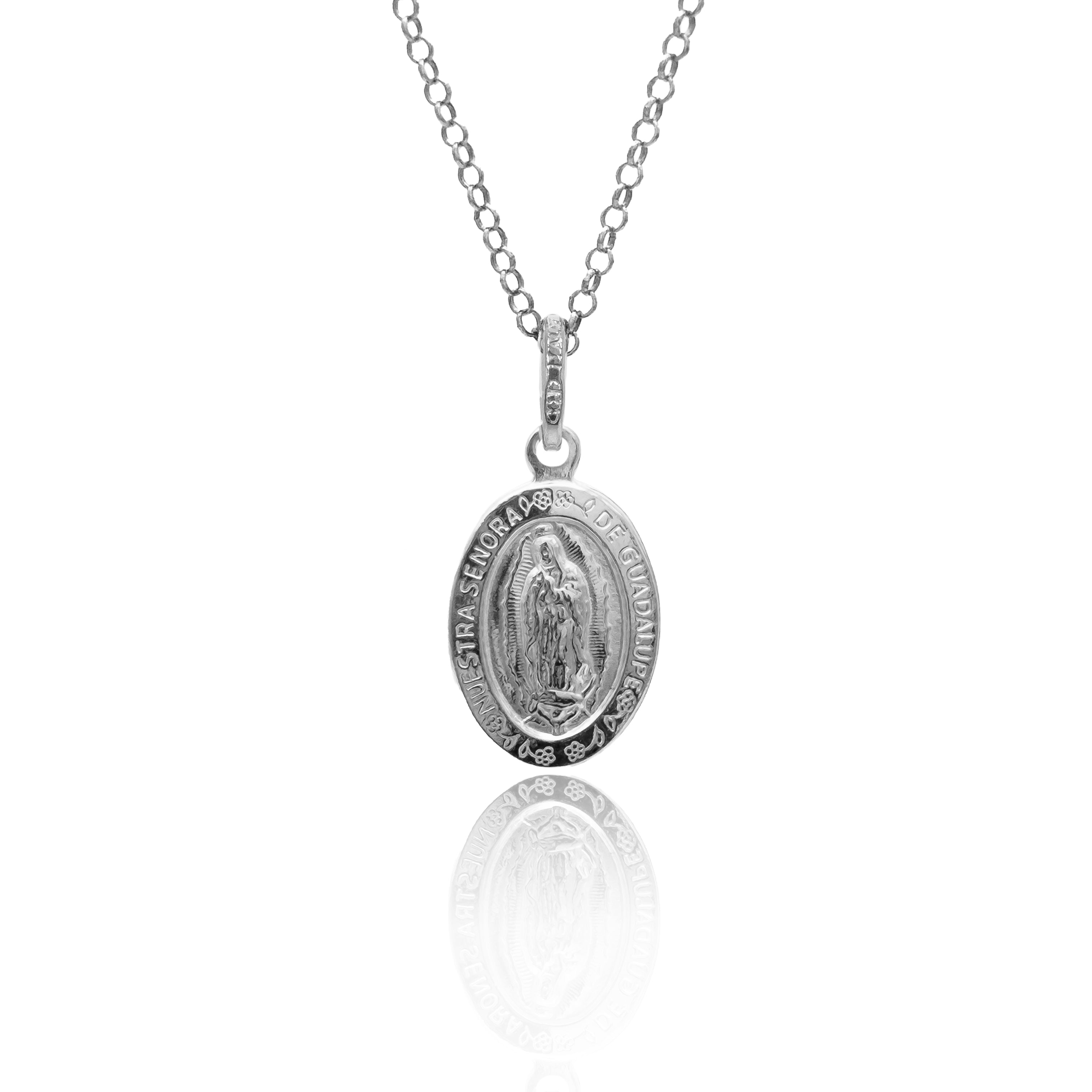 Guadalupe 》Virgen Plata 925